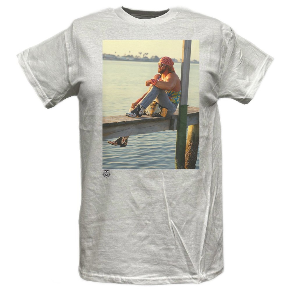 Macho Man Randy Savage Sunset Poster Print T-shirt