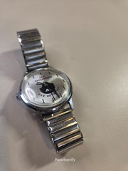 Vtg Colorado AAA Champions 1971 Automatic Watch Mens Silver Dial