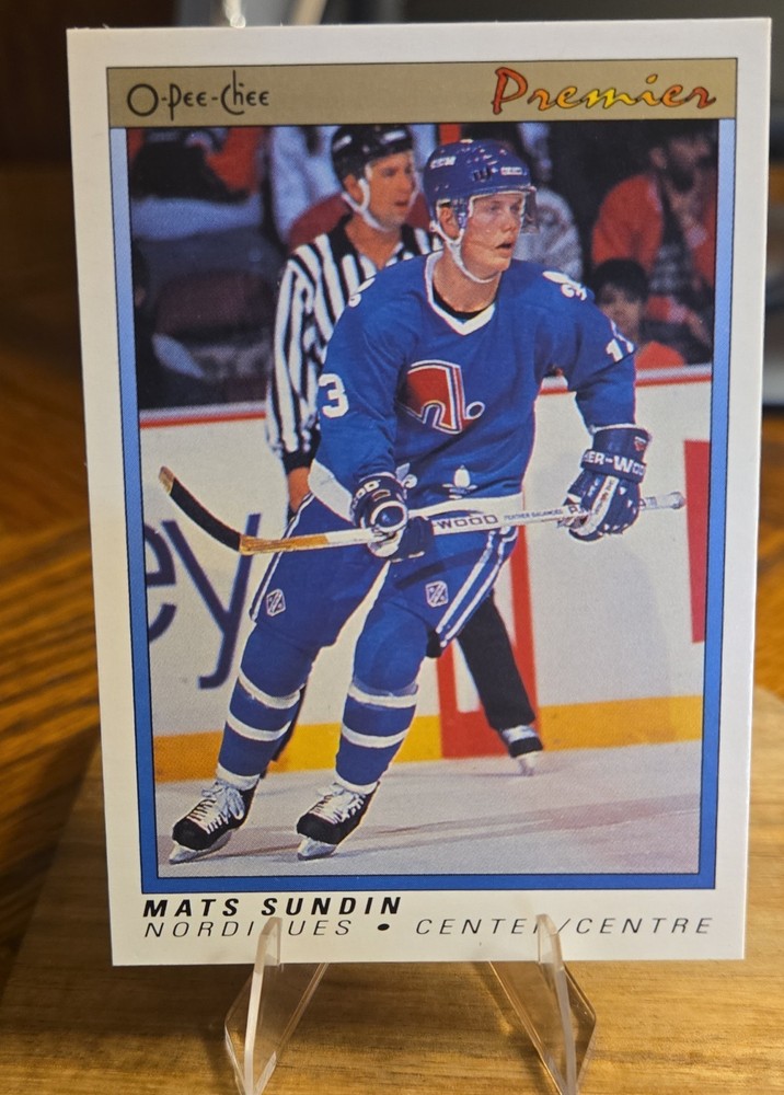1990-91 O-Pee-Chee Premier – Mats Sundin #114 (RC)