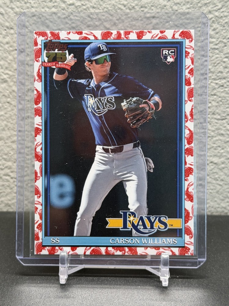 2026 Topps Series 1 Japan Edition Baseball #T91-33 Carson Williams RC Koi Fish
