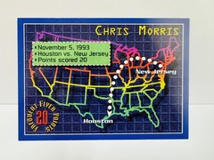 CHRIS MORRIS 1993-94 Topps Stadium Club – Frequent Flyer Points #1