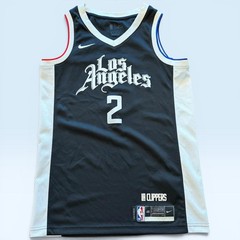 Los Angeles Clippers Jersey Mens Small Black NBA Basketball Kawhi Leonard 2 Nike