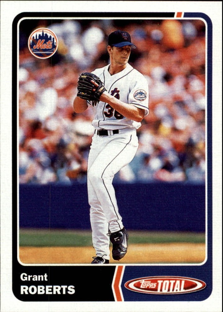 2003 Topps Total Baseball Card #567 Grant Roberts