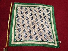 1980 XIII Olympic Winter Games Lake Placid Scarf by Athalon 100% Acetate