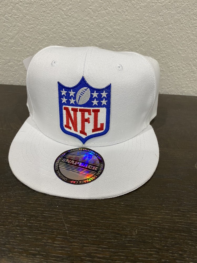 NFL SHIELD HEAD REFEREE OFFICIALS GAMEDAY HAT CAP WHITE ADJUSTABLE SNAPBACK NEW