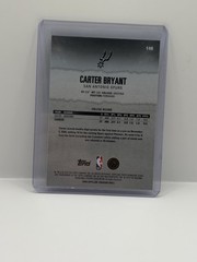 2025-26 Topps Signature Class #148 Carter Bryant Chrome Pandora Refractors