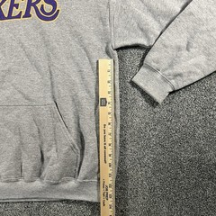 Fanatics Los Angeles Lakers Wright #08 Gray Pullover Hoodie Men’s Medium M