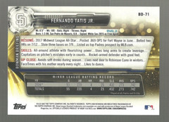 2017 Bowman Draft – Fernando Tatís Jr. #BD-71 (RC)