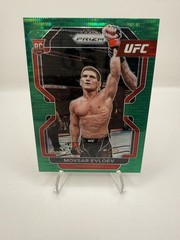 2022 Panini Prizm UFC – Movsar Evloev #130 Green Pulsar Prizm /25 (RC)