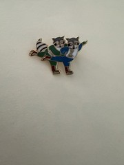Lake Placid 1980 Olympic Mascot PINS! (9 in all)