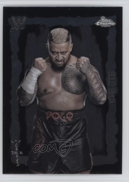 2025 Topps Chrome WWE x Cactus Jack Festival Fury Solo Sikoa #FVF-27 1q3f