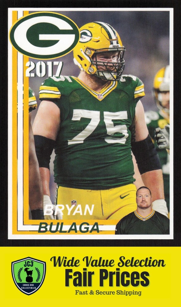 2017 GB Packers Police Ashwaubenon Public Safety Bryan Bulaga #7 Packers