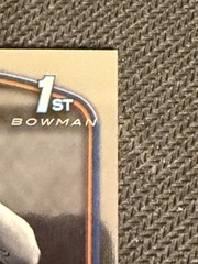 2023 Bowman Draft AJ Ewing 1st Bowman Chrome Auto BCPA-AJE New York Mets