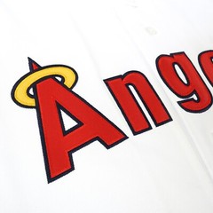 Mike Trout California Angels Men&rsquo;s Cooperstown Home White Throwback Jersey