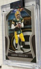Aaron Rodgers Custom novelty Handmade art Green Bay Packers CARD