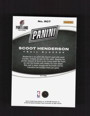 2024 Panini Black Friday #RC7 Scoot Henderson RC