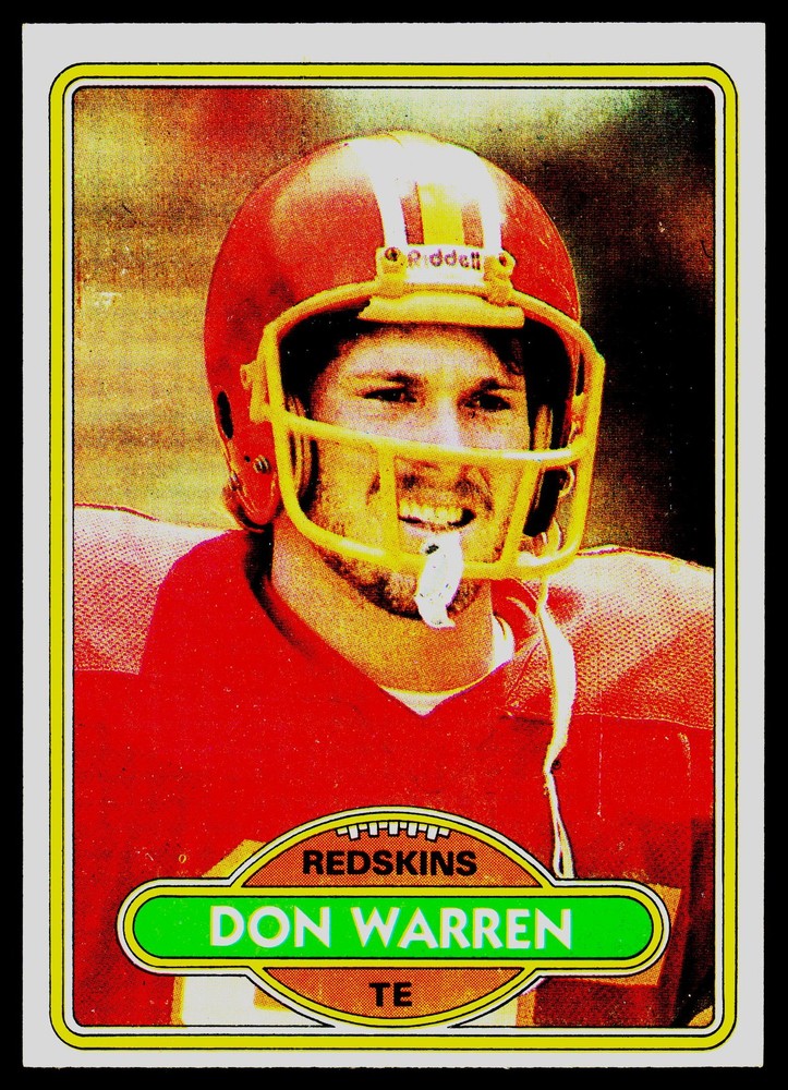 1980 Topps #371 Don Warren – RC – ExMt