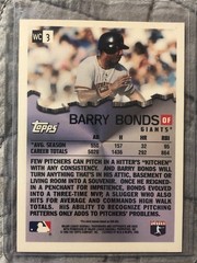 1996 Topps Chrome Wrecking Crew #WC3 Barry Bonds