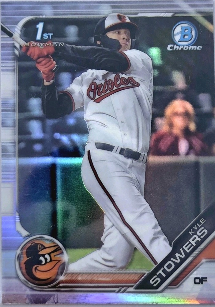 2019 Bowman Draft – Chrome Kyle Stowers #BDC-76 Refractor (RC) Baltimore Orioles