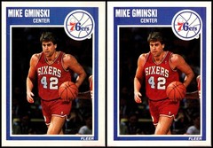 Fleer Mike Gminski (14) Card Lot – Auctionliner