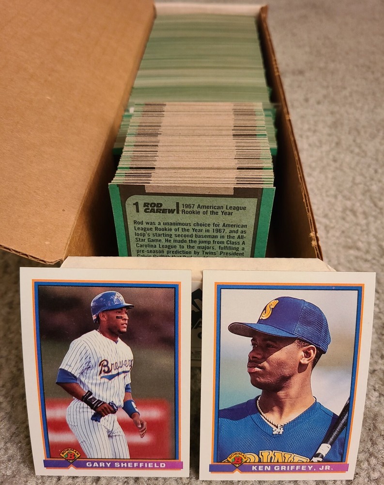 1991 Bowman Baseball Card Singles – Complete Your Set 251-500