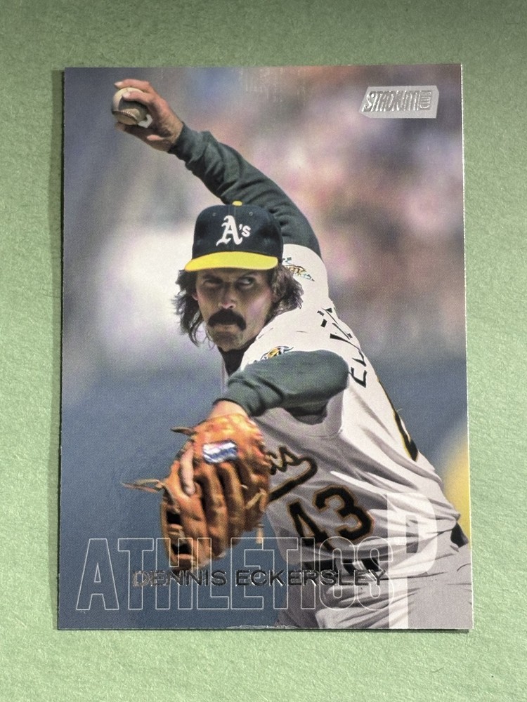 Dennis Eckersley 2018 Stadium Club Oakland Athletics #176 JJ276