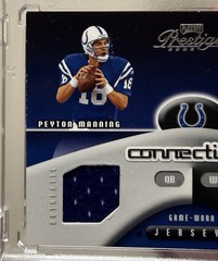 Peyton Manning/M.Harrison 2002 Playoff Prestige Connections Game Jerseys /500