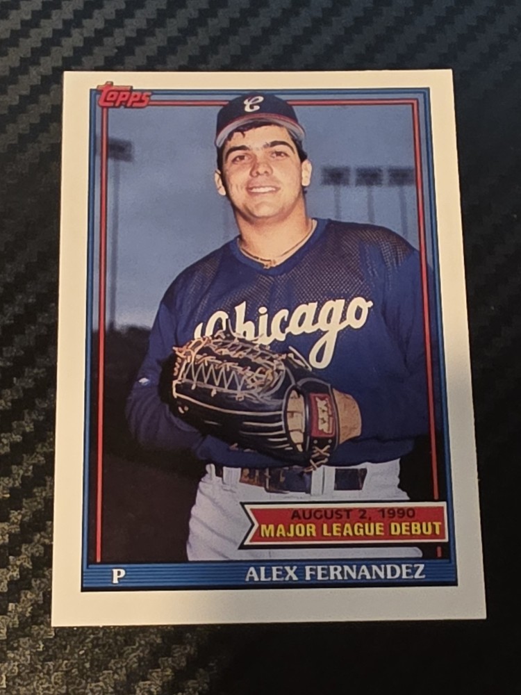 1990-91 Topps Major League Debut 1990 Alex Fernandez #48 (RC) Chicago White Sox