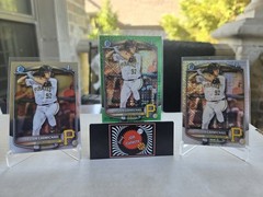2025 Bowman Chrome Easton Carmichael #BDC-30 (×3)- Base + Mojo + Green Mojo /99