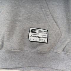 Clemson Tigers Colosseum Hoodie Men’s Sz Large Gray Sweatshirt