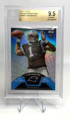 2011 Topps CAM NEWTON Rookie Refractors #TMB1 Beckett Gem Mint 9.5
