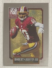 2013 Elite Football Robert Griffin III RG3 Card #98 Redskins Complete Your Set!