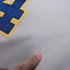 Seattle Pilots Jersey Mens XL Gray Blue Yellow Baseball Button Front Teamwork 4