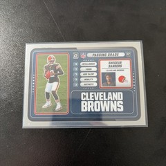 2025 Panini Donruss Optic – Passing Grade Shedeur Sanders #3 (RC)