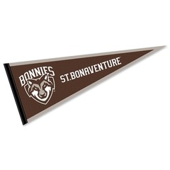 St. Bonaventure Bonnies 12 in X 30 in Logo College Pennant