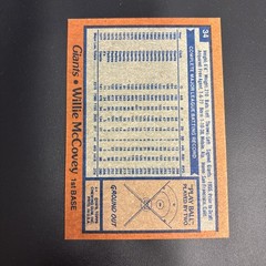 1978 Topps – Willie McCovey #34