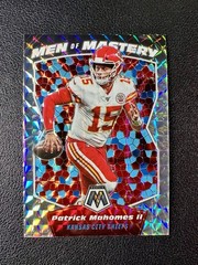 2020 Panini Mosaic Patrick Mahomes II MEN OF MASTERY Mosaic Silver Prizm #MM9