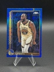 Draymond Green /150 2025-26 Topps Chrome Update Blue Refractor GSW