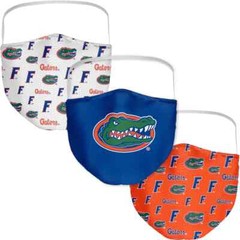 Florida Gators Fanatics Branded Adult Face Covering 3-Pack