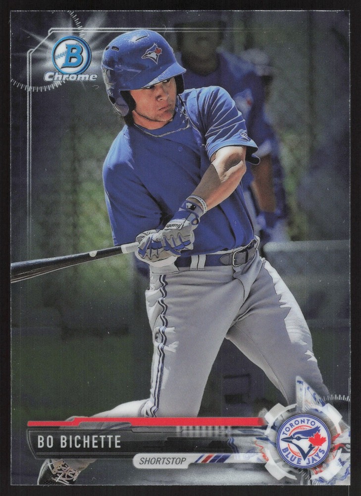 2017 Bowman Draft #BDC-38 Bo Bichette Chrome Prospects Blue Jays