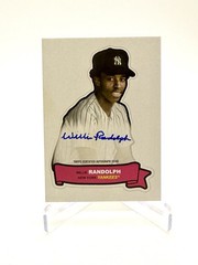 WILLIE RANDOLPH 2024 Topps Archives 1968 Action All Stars #68AA-WR ON-CARD Auto