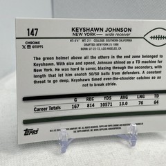 2024 Topps Chrome #147 Keyshawn Johnson Teal Refractor /250 COLOR MATCH