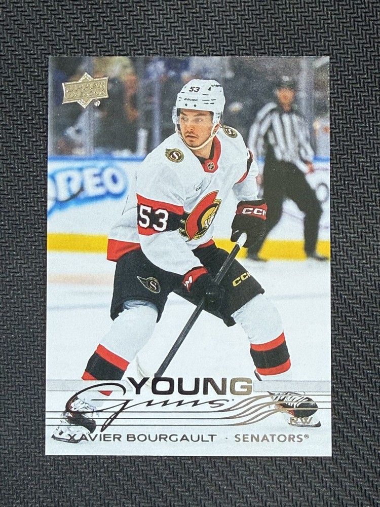 2025-26 UD Extended Series – Xavier Bourgault Young Guns #727