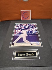 Barry Bonds San Francisco Giants MLB Photo File 8×10 Picture In 12×16 Matte