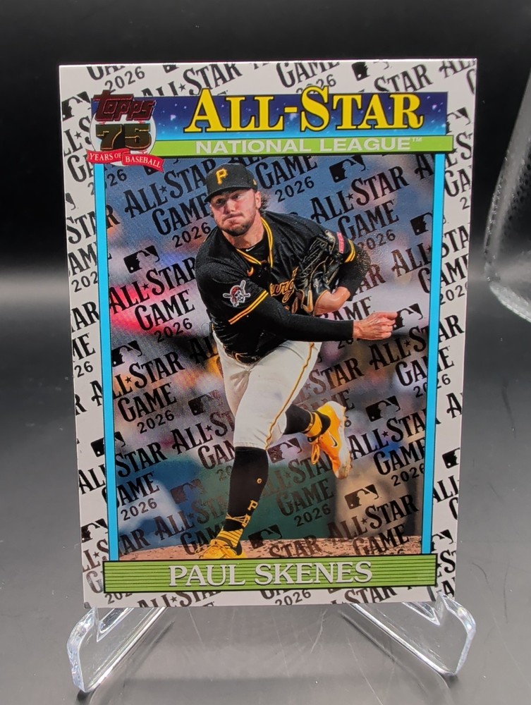 Topps 2026 Paul Skenes All Star ASG Parallel SP 91AS-39 Pirates