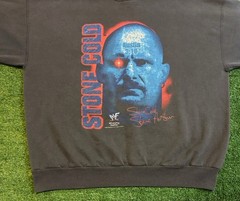 Vintage Stone Cold Steve Austin sweatshirt mens XL black terminator crewneck