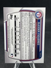 2023 1st Bowman Gleider Figuereo Blue Refractor Auto/150 #CPA-GF Rangers 🔥🔥📈