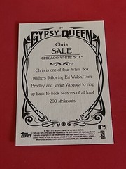 2015 Chris Sale Topps Gypsy Queen #29