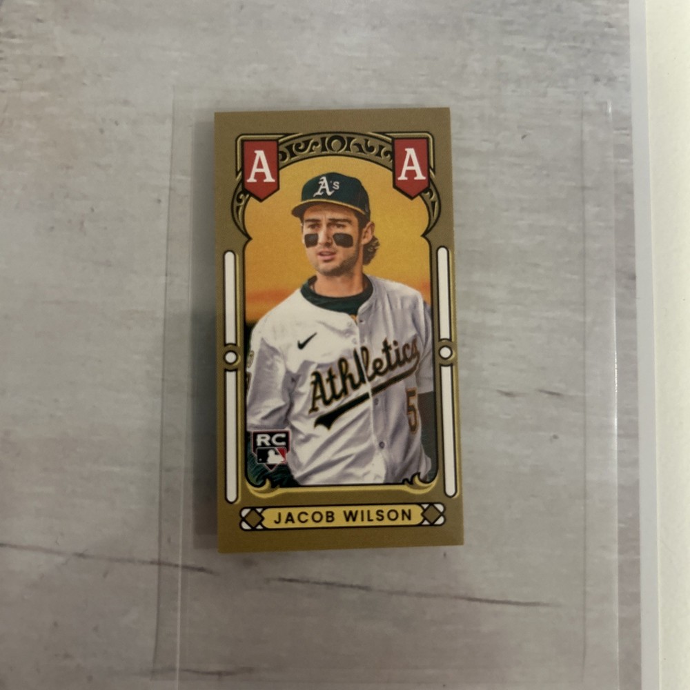 2025 Topps 205 – Jacob Wilson – T80 Rookie Series – Oakland Athletics