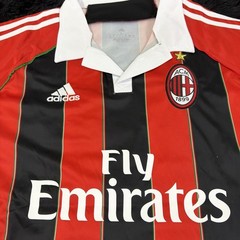 AC Milan 12/13 Home Fans Version Riccardo Montolivo Soccer Jersey
